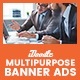 C10 - Multipurpose, Business, Startup Banners GWD & PSD - HTML5 / Ad Templates
