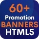 Bundle Promotion Banners HTML5 GWD & PSD - 60 Sets - HTML5 / Ad Templates
