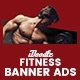 C20 - Yoga & Fitness Banners HTML5 - GWD & PSD - HTML5 / Ad Templates