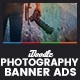 C27 - Photography Banners HTML5 - GWD & PSD - HTML5 / Ad Templates