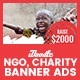C33 - NGO, Charity HTML5 Ad - GWD & PSD - HTML5 / Ad Templates