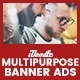 C43 - Multipurpose, Business, Startup Banners GWD & PSD - HTML5 / Ad Templates