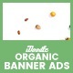C45 - Organic, Fresh Food Banners GWD & PSD - HTML5 / Ad Templates