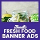 C49 - Organic, Fresh Food Banners GWD & PSD - HTML5 / Ad Templates