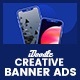 C51 - Creative, Startup Agency Banners HTML5 Ad - GWD & PSD - HTML5 / Ad Templates