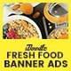 C53 - Organic, Fresh Food Banners GWD & PSD - HTML5 / Ad Templates