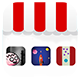 MEGA BUNDLE 3 GAMES - IOS XCODE FILE WITH ADMOB - Mobile / iOS