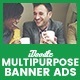 C74 - Multipurpose, Business, Startup Banners GWD & PSD - HTML5 / Ad Templates