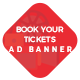 Book Your Tickets Ad Banners - HTML5 / Ad Templates