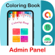 Coloring Book Android with Admin panel & Admob ready for publish - Mobile / Android