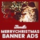 C84-Merry Christmas Banners HTML5 Ad (GWD & PSD) - HTML5 / Ad Templates