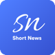 ShortNews - Read News Within 60 Second - Android Native App - Mobile / Android