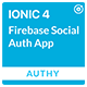 Authy - Ionic 4 Firebase Auth Full App / Phone Auth / Google / Facebook / Email for Android and iOS - Mobile / Native...