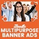 C105 - Multipurpose, Business Banners HTML5 ( GWD & PSD) - HTML5 / Ad Templates