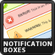 CSS Notification Boxes - CSS / Miscellaneous