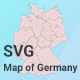Map of Germany - HTML5 / Media