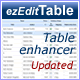 ezEditTable - Enhance HTML Tables - JavaScript / Miscellaneous