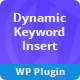 Dynamic Keyword Insert From URL parameter - WordPress