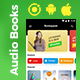2 App Template| Audiobook App| Online Library App| eBook App| Podcast App| Bookspeak - Mobile / Native Web