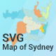 Map of Sydney - HTML5 / Media