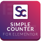 Simple Counter for Elementor WordPress Plugin - WordPress / Add-ons