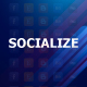 Socialize | Social Media Buttons - CSS / Buttons