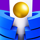 Crushing Stack Ball - Buildbox 3D Hyper Casual Template - Mobile / iOS