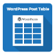 WordPress Post Table - WordPress / Utilities