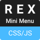 Rex Mini Menu - JavaScript / Navigation