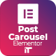 Post Carousel For Elementor - WordPress / Add-ons