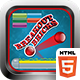 Breakout Bricks ( HTML5 ) Bricks Breaker Game - HTML5 / Games