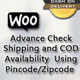 WooCommerce Delivery Time And Cash On Delivery Check Using Pincode/Zipcode - WordPress / eCommerce / WooCommerce