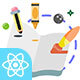 Kids Draws - React Native App - Mobile / Flutter
