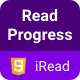 iRead Article Reading Progress - JavaScript