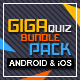 Giga Trivia Quiz Bundle Pack - Android & iOS [ 12x Apps ] - Mobile