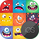 Monsters | iOS Endless Reaction Game Application - Mobile / iOS