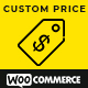 WooComerce Custom Price - WordPress / eCommerce / WooCommerce