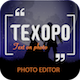 Texopo - text on photo Quote creator app ( android 10 ) - Mobile / Android