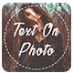 Text On Photo & Dp - Text Editor - Mobile / Android