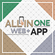 All In One Website + App - Android & iOS [ 4 in 1 ] - Mobile / Native Web