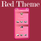 Ionic 5 / Angular 8 Red UI Theme / Template App | Starter App - Mobile / Native Web