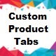 Custom Product Tabs Manager Plugin - Product Tabs Manager - WordPress / eCommerce / WooCommerce