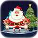 Christmas Friends Card v1 - HTML5 / Canvas