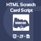 HTML Scratch Card Script - JavaScript / Miscellaneous