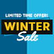 Winter Sale Banners Animated HTML5 Banner Ads (GWD) - HTML5 / Ad Templates