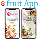 Ionic 5 Fruits UI Theme / Template / Firebase App(Android+Ios+Web) - Mobile / Native Web