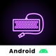 Neon Keyboard Theme | Smart Neon keyboard | LED Keyboard Theme | Android app |Admob ads | V4.0 - Mobile / Android