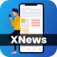 XNews - Android + iOS News/Posts/Blog App with Wordpress backend - .NET
