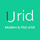 Jrid - Modern Flat UI kit Ionic 5 - Mobile / Native Web