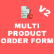 Multi Product Order Form 2 - PHP Scripts / Shopping Carts